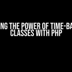 Unlocking the Power of Time-Based CSS Classes with PHP